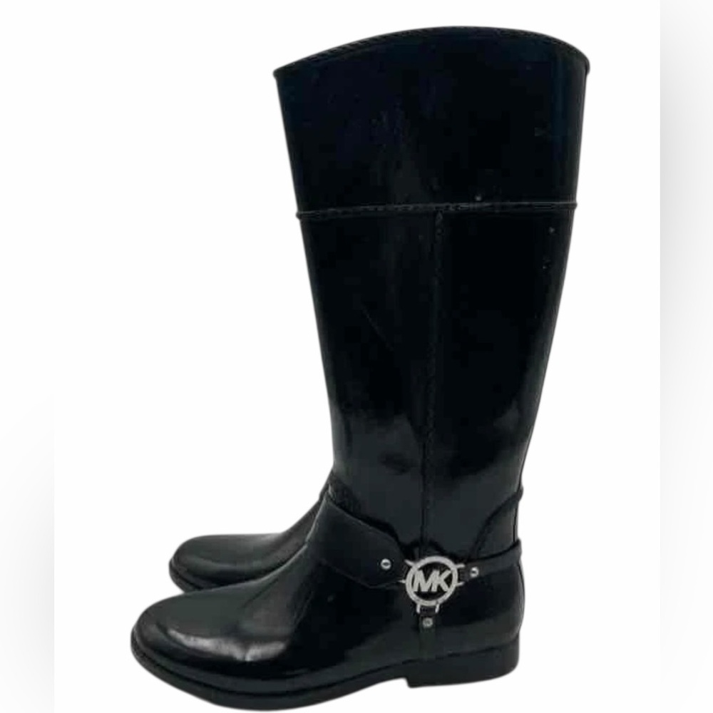 Michael Kors Fulton Harness Tall Rain Boots – Women’s Size 9